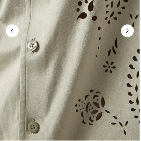 Kith  Follow Isaac Button-down Shirt in Microsuede - Picture 4 of 8